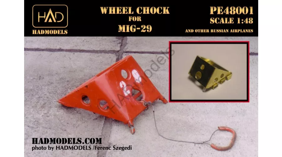 HAD - Wheel chock for MiG-29 and other Russian airplanes